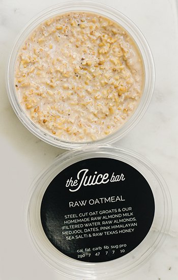 Raw Oatmeal