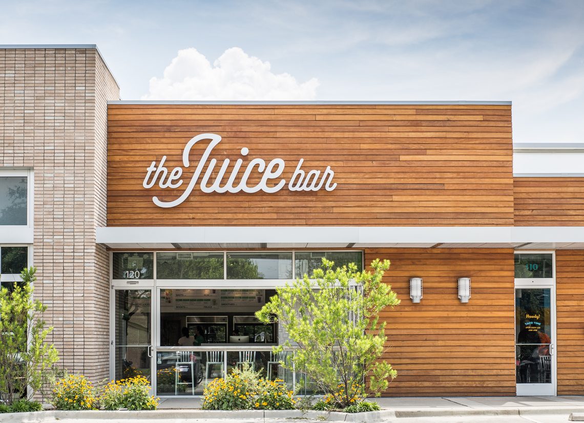 The Juice Bar Inwood & Forest storefront