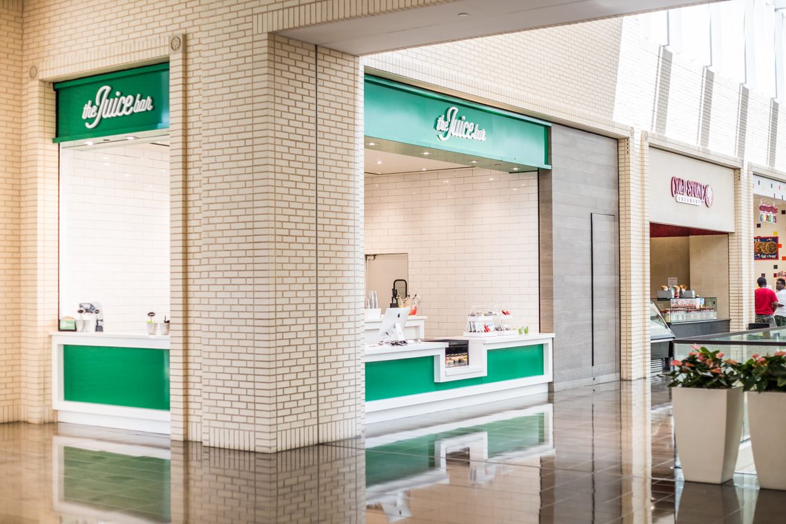 The Juice Bar NorthPark Center storefront
